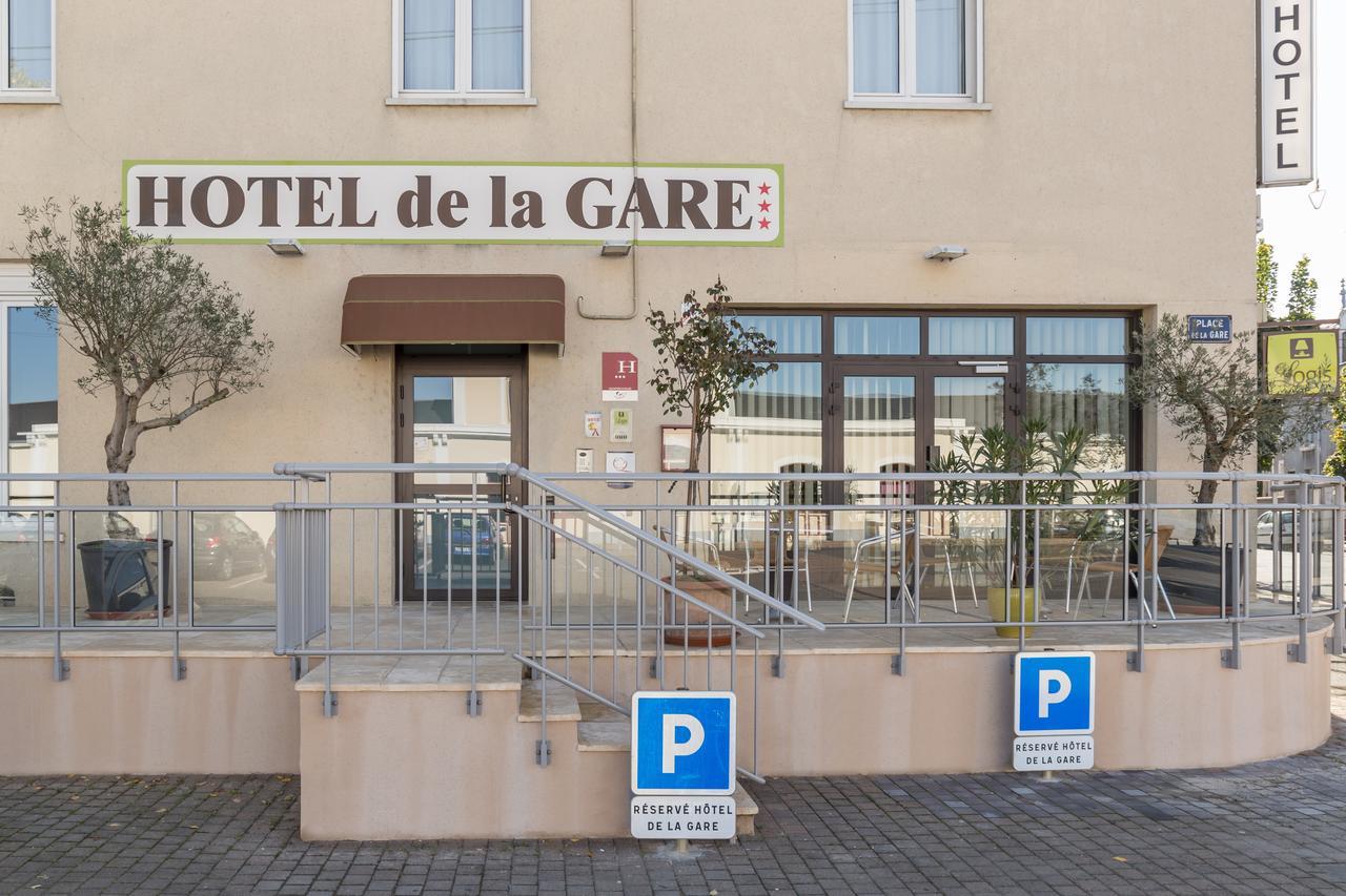 Hotel De La Gare Thouars Extérieur photo